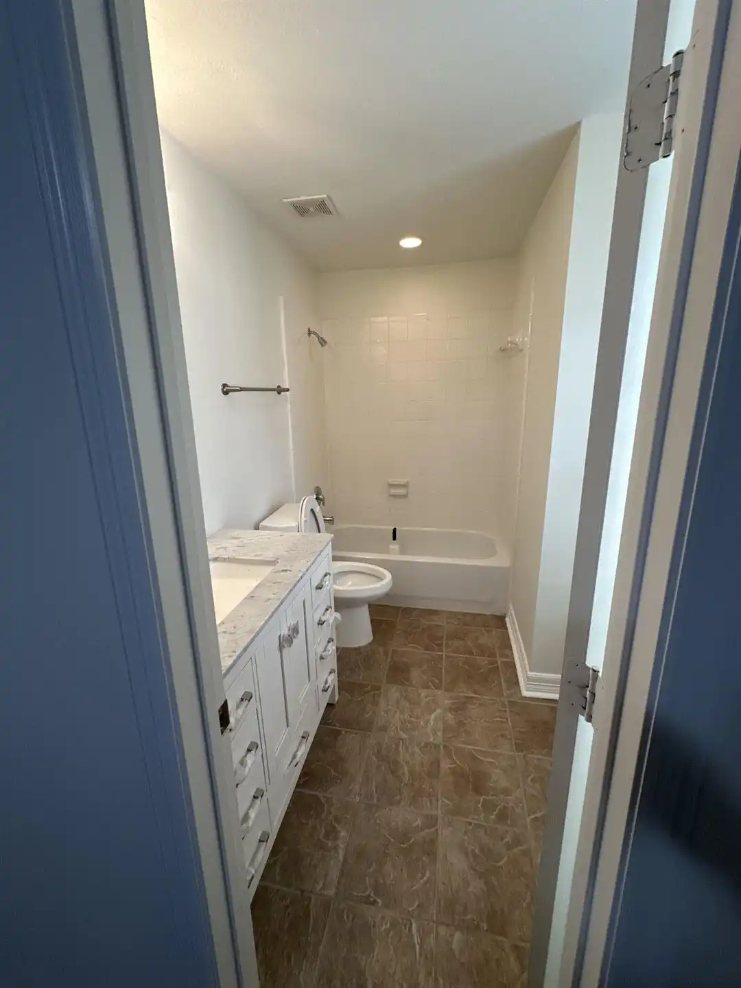 bathroom after