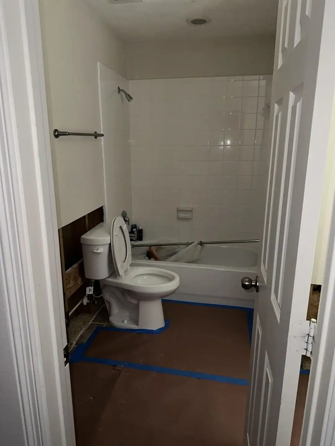 bathroom before